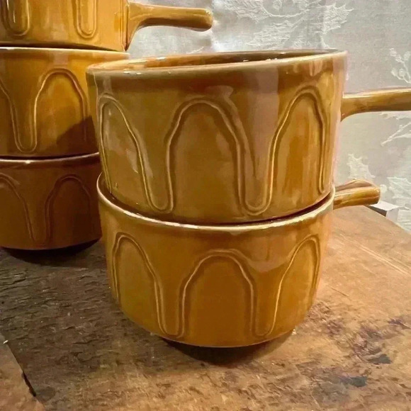 Set of 5 Vintage 1960s  Tams Soup Dishes - Picture 5 of 5